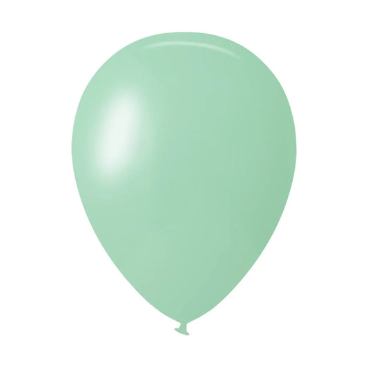 663 Macaron Green Bululu Latex Balloons