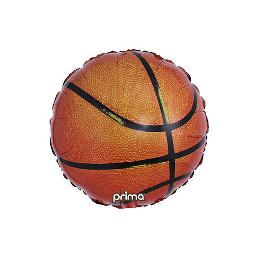 18" Basketball Foil Balloon