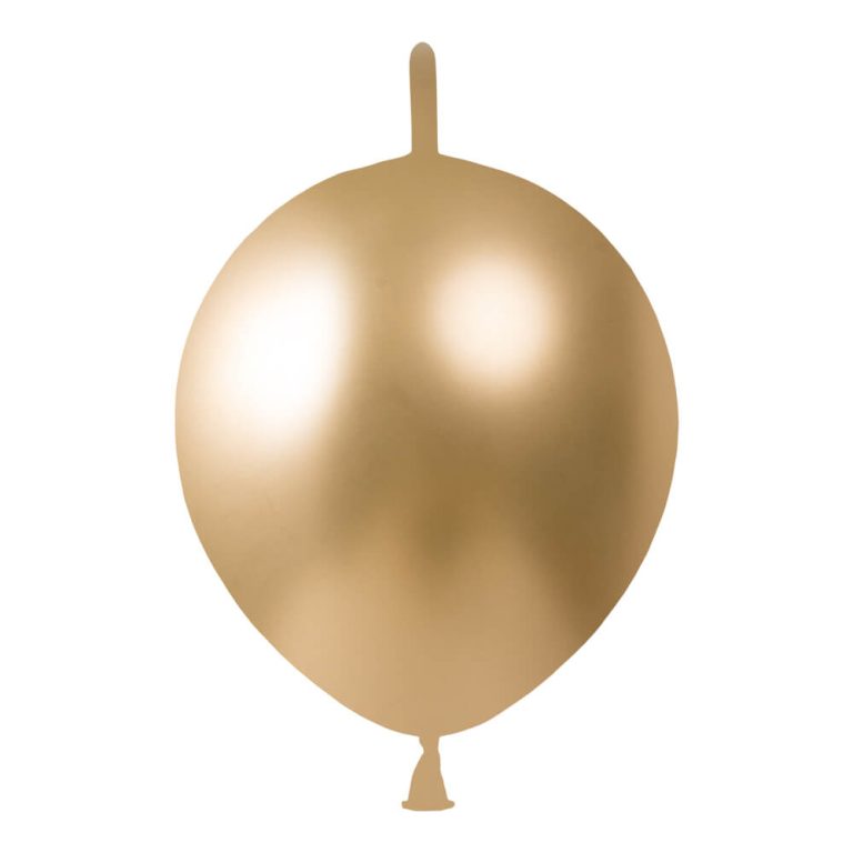 711 Chrome Gold Bululu Latex Balloons