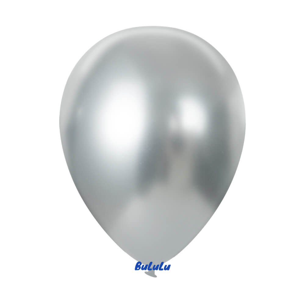  Chrome Blue Balloons