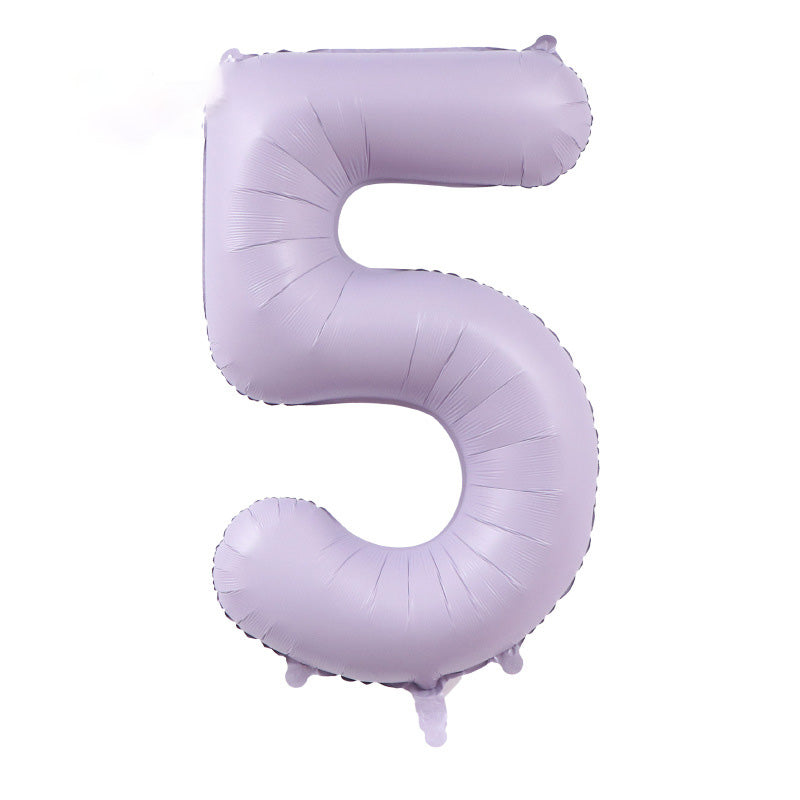 40" Lilac Jumbo Numbers