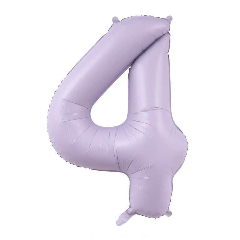 40" Lilac Jumbo Numbers