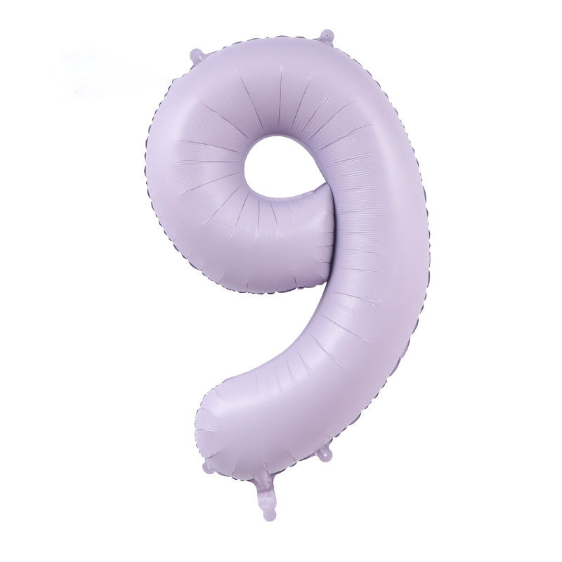 40" Lilac Jumbo Numbers