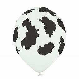 Elitex White Cow Print Latex