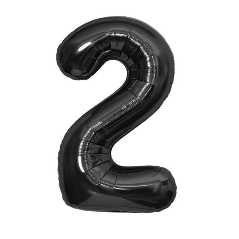 40" Black Jumbo Numbers