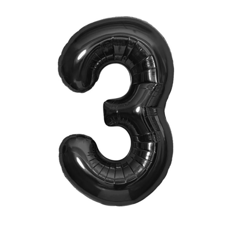 40" Black Jumbo Numbers