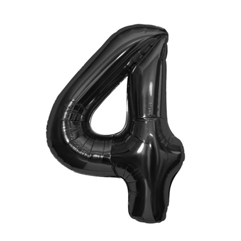 40" Black Jumbo Numbers