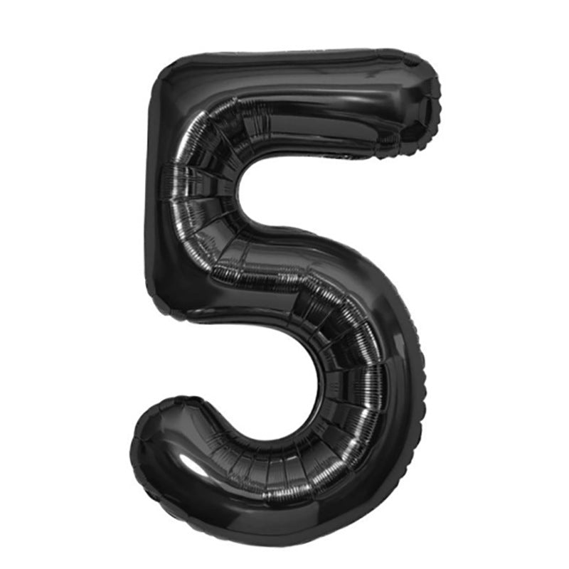 40" Black Jumbo Numbers