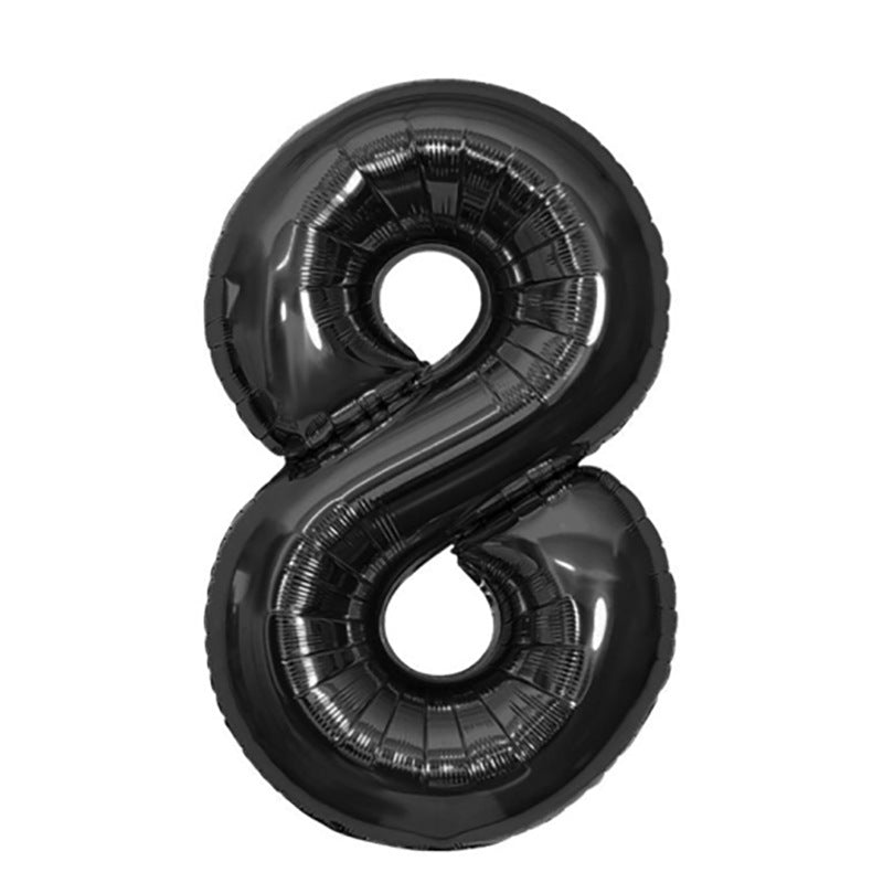 40" Black Jumbo Numbers